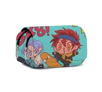 Xinchangda Kyan Reki Trousse à crayons Anime Langa Hasegaw/Chinen Miya Grande capacité Sac à stylos Sac de papeterie pour étudiants, Type 8, 22*9*12CM