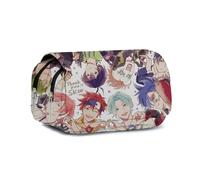 Xinchangda Kyan Reki Trousse à crayons Anime Langa Hasegaw/Chinen Miya Grande capacité Sac à stylos Sac de papeterie pour étudiants, type 7, 22*9*12CM