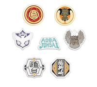 Xinchangda Lot de 7 badges Haikyu!! Shoyo Hinata/Tobio Kageyama sur sac, chapeau, Oikawa Tooru Badges pour les fans