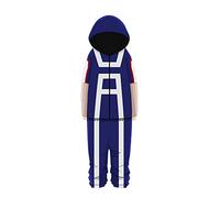 Xinchangda MHA Costume de cosplay Midoriya Izuku/Bakugō Katsuki/All Might Combinaison pyjama à capuche pour fête d'Halloween