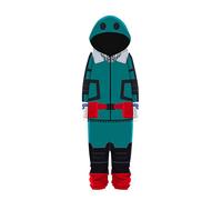 Xinchangda MHA Costume de cosplay Midoriya Izuku/Bakugō Katsuki/All Might Combinaison pyjama à capuche pour fête d'Halloween