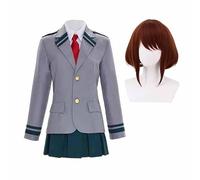 Xinchangda MHA Costume de cosplay Uraraka Ochaco/Midoriya Izuku/Bakugō Katsuki/Todoroki Shouto/Toga Himiko Halloween Carnaval Party Dress Up Costume Femme Homme Full Scène Cosplay Tenue