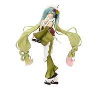 Xinchangda Miku Figurine exquise Modèle de statue à collectionner Ornements de bureau Anniversaire Noël Cadeaux de dessin animé Personnages Figurine