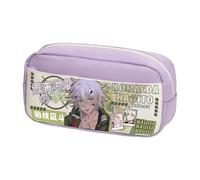 Xinchangda Nagito Komaeda Trousse à crayons Anime Nanami Chiaki/Naegi Makoto Grande capacité Sac à stylos Sac de papeterie Fournitures scolaires, Violet 3, 24*10*12CM, Trousse à crayons