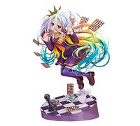 Xinchangda No Game No Life Figurine Shiro à collectionner Figurine Shiro Cadeau de Noël Anniversaire Bureau Sculpture de dessin animé