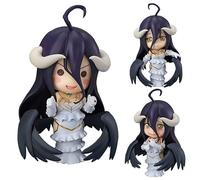 Xinchangda Overlord Albedo Action Figure Anime Ainz Ooal Dress Mobile Face PVC Figurines de Collection Mod¨¨Le Personnage Statue D¨¦coration de Bureau