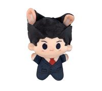 Xinchangda Phoenix Wright Porte-clés en peluche avec figurine de dessin animé Miles Edgeworth - Décoration de sac mignon - 10 cm