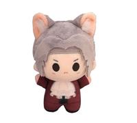 Xinchangda Phoenix Wright Porte-clés en peluche avec figurine de dessin animé Miles Edgeworth - Décoration de sac mignon - 10 cm