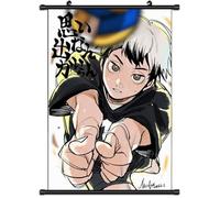 Xinchangda Poster Haikyuu Scrolls de l'anime Hinata Shoyo Tobio Kageyama Tsukishima Kei Poster mural à suspendre Décoration d'intérieur 60 x 40 cm