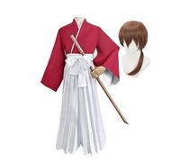 Xinchangda Rurouni Costume de cosplay Kenshin, ensemble complet