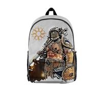 Xinchangda Sac à dos médiéval style chevalier impression 3D graffiti sac à dos adolescent sac à bandoulière sac d'école étudiant, type 2, 28*47cm