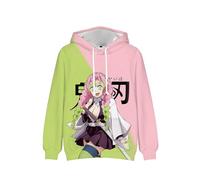 Xinchangda Sweat à capuche Kamado Nezuko Anime Rengoku Kyoujurou/Kochou Shinobu à manches longues, Kanroji Mitsuri., XS