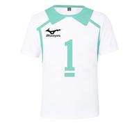 Xinchangda T-shirt Anime Haikyuu, Aoba Johsai High School T-shirt à manches courtes Team Jersey Haikyuu !! Anime Cosplay Haut ample à manches courtes, Aoba Johsai High School 1, L