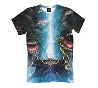 Xinchangda T-shirt unisexe Overlord Anime Albedo Ainz Ooal Robe Albedo Casual Respirant T-shirt imprimé 3D T-shirt d'été col rond manches courtes, type 3, L