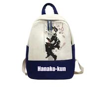 Xinchangda Toilet-Bound Hanako-Kun Sac à dos d'école en patchwork Hanako-Kun/Yugi Amane Anime Sac à dos d'école pour enfants et adolescents, type 5, 33*10*45cm