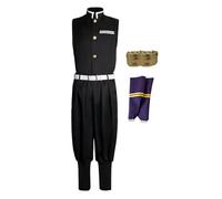 Xinchangda Tokitou Muichirou Costume de cosplay Kimetsu no Yaiba Tenue de cosplay Anime Japon Kamado Ensemble complet pour costume d'Halloween