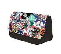 Xinchangda Trousse à crayons My Hero Academia/MHA - Pour étudiant - Pochette à crayons - Pochette pour pièces de monnaie - Organiseur de papeterie pour adolescents et enfants, Type 6, 13*7.5*22cm,