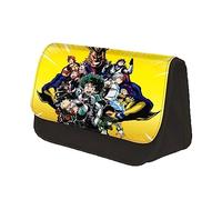 Xinchangda Trousse à crayons My Hero Academia/MHA - Pour étudiant - Pochette à crayons - Pochette pour pièces de monnaie - Organiseur de papeterie pour adolescents et enfants, Type 1, 13*7.5*22cm,