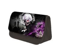 Xinchangda Trousse à crayons Tokyo Ghoul Kirishima Tōka Kaneki Ken avec impression 3D - Grande capacité - Cadeau d'anniversaire pour garçons et filles, Type 8., 22*13*7.5cm, Trousse à crayons