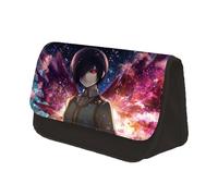 Xinchangda Trousse à crayons Tokyo Ghoul Kirishima Tōka Kaneki Ken avec impression 3D - Grande capacité - Cadeau d'anniversaire pour garçons et filles, Type 1, 22*13*7.5cm, Trousse à crayons
