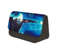 Xinchangda Trousse à crayons Tokyo Ghoul Kirishima Tōka Kaneki Ken avec impression 3D - Grande capacité - Cadeau d'anniversaire pour garçons et filles, Type 5, 22*13*7.5cm, Trousse à crayons