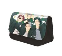 Xinchangda Trousse à crayons Wind Breaker, Anime Suo Hayato/Nirei Akihiko/Umemiya Hajime Grande capacité Trousse à crayons pour étudiants et adolescents, Type 11, 22*7.5*13CM