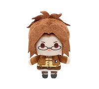 Xinchangda Zoe Hans Pendentif en peluche Anime Cartoon Mini oreiller rembourré Zoe Hans Figurines en peluche Porte-clés Sac à dos Canapé Coussin Décoration Cadeaux 10 cm