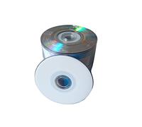 xinchuangya WS5201 Lot de 50 Mini disques DVD-R Vierges imprimables pour DVD, magnétoscope, caméra vidéo 1,4 Go/30 Min 1-8X Blanc 8 cm
