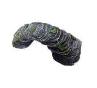 XINCXIN Cachette d'aquarium en résine, Plateforme de Repos for Tortues avec Rampe et Large Surface for Reptiles décoration