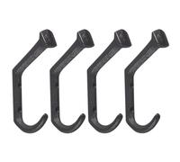 XINCXIN Crochet mural robuste, 4 pièces, crochets en fonte de style antique, cintres for maison, ferme, chambre à coucher, porte-robe, sac, support monté for clés, chapeaux, serviettes, foulards