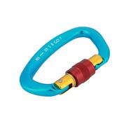 Xinda ¿C Connecteur De Verrouillage De SéCurité En Forme De D, Accessoires De Protection Pour Escalade (Bleu)