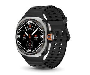 XINDADA U8 Ultra AMOLED Montre intelligente Homme Femme Android 9.0 Galaxy Watch 7 4G Carte SIM WiFi GPS NFC Caméra rotative Montre intelligente de sport 2025 (Noir, 4+64GB)