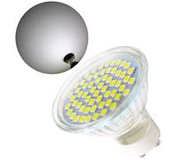 Xindaxin® Ampoule LED GU10 Réflecteur 3W 60 x 2835 SMD LED de rechange pour 25 W, blanc froid 6500 K, 310 lm AC 220-240V, 120° Angle de faisceau