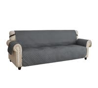 XINEAGE Housses de Canapé 4 Places, Housse de Canapé Imperméable, Housse Canapé Reversible, Housses de Canapé Antidérapantes pour Chiens et Animaux de Compagnie (4 Places, Gris foncé)