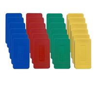 XineYuor 60PCS Cale de Vitrage en Plastique,Cale Plastique,Cale Carrelage,Lambourdes,Cale Plastique Terrasse,Cale Meuble,Entretoise Plastique Pour Terrasse Bois,Lambourdes,Carrelage,Parquet