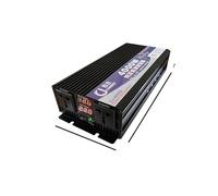 XINFULI Onduleur à Onde sinusoïdale Pure, Onduleur sinusoïdal DC12V 24V 48V 70V à AC 220 1600W 3500W transformateur convertisseur de Puissance onduleur Solaire avec Affichage à LED(4000W,72V)