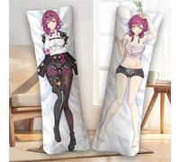 Xingbiyou Anime Honkai: Star Rail Kafka Taie d'oreiller, 50x150cm, Corps Taie d'oreiller Double Face Dakimakura (B)