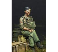 XINGCHANG 1/35 Figurine en résine Kits de modèle WW2 Soldat Allemand Non assemblé Non Peint