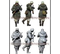 XINGCHANG 1/35 Figurines en résine maquettes Non assambrées Non peintes 1136