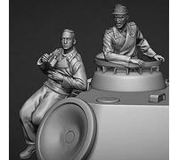 XINGCHANG Maquettes de Figurines en résine 1/35 2 Figurines Non assambrées Non peintes 1150