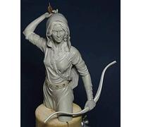 XINGCHANG Modèles Résine Non Peints 1/10 Ancienne Femme Guerrière Buste Résine Figurine Modèles Kits Miniature Gk Désassemblage Non Peint