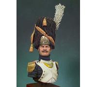 XINGCHANG Modèles Résine Non Peints 1/10 Ancinet Garde Impériale Grenadier Officier Buste Jouet Résine Modèle Miniature Kit Démontage Non Peint