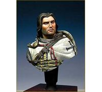 XINGCHANG Modèles Résine Non Peints Assemblage Échelle 1/10 Chevaliers Templiers Buste Figure Résine Modèle Non Peint