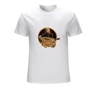 XINGCHEN BAG Kenny Rogers Men's Cotton Shirt White XXL