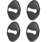 XINGCI 4 Pièces Cache Serrure de Porte de Voiture pour Citroen Jumpy 2016-2023 2024, Acier Inoxydable Protection de Verrouillage Anti-Rouille Accessoires,Black