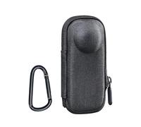 XinGeeek Étui de transport de protection pour caméra d'action Insta360 X5, sac de rangement de voyage rigide pour accessoires Insta360 X5, Noir/blanc, Étui pour appareil photo
