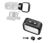 XinGeeek Mini lumière LED magnétique pour Insta360 Link2, éclairage de remplissage de webcam portable pour Insta360 Link2C/2PRO Caméra d'action Photographie pour Selfie Stick Vlog enregistrement vidéo