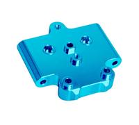XinGeeek Support de bras de suspension avant en aluminium pour Tamiya 1/10 Fighter NXGEN DT-04 RC Plaque de montage de bras oscillant (bleu)