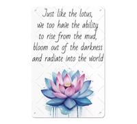 XingFox Décoration murale humoristique pour salle de classe de maths et d'anglais : plaque en métal, cadeau original pour professeur de maths, affiche rétro pour collège et lycée, format 20 x 30 cm.