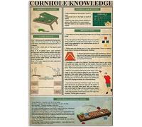 XingFox Plaque en métal imprimée 8x12 pouces (20x30 cm) représentant un jeu de Cornhole (jeu d'anatomie) - Décoration murale pour club, maison ou chambre
